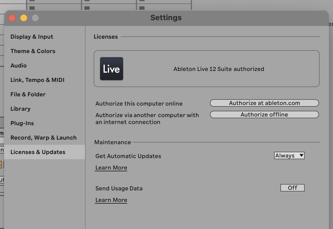 Ableton ableton live SUITE 12.3